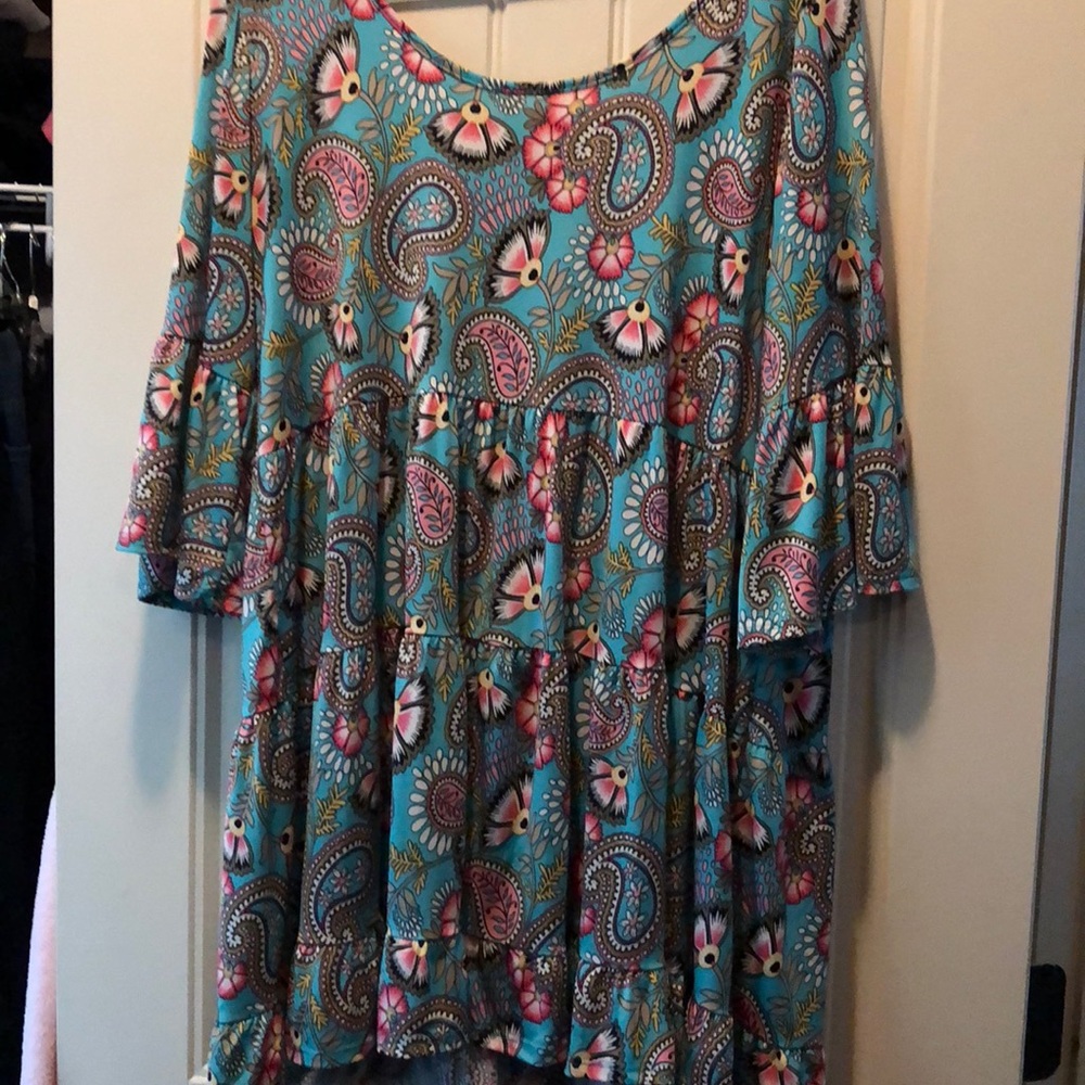 Vision printed tunic